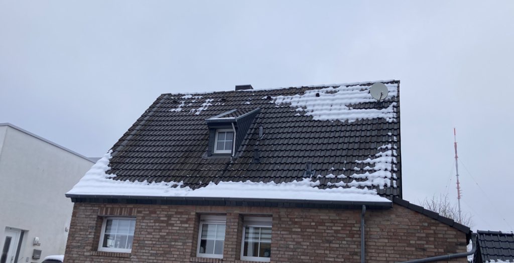ungedmmtes Dach in Stolberg