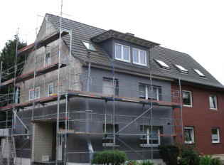 Fassade  mit WDVS in Hrth 